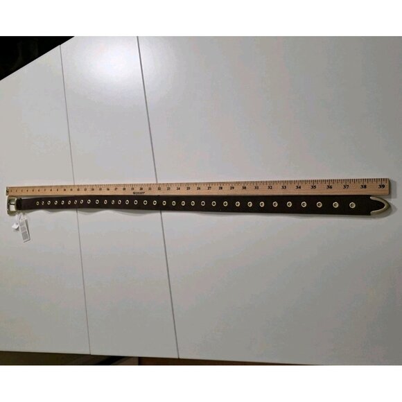 GAP Suede Leather Belt Women S Brown Grommets Preppy Grunge Indie Western Hippie main image 15